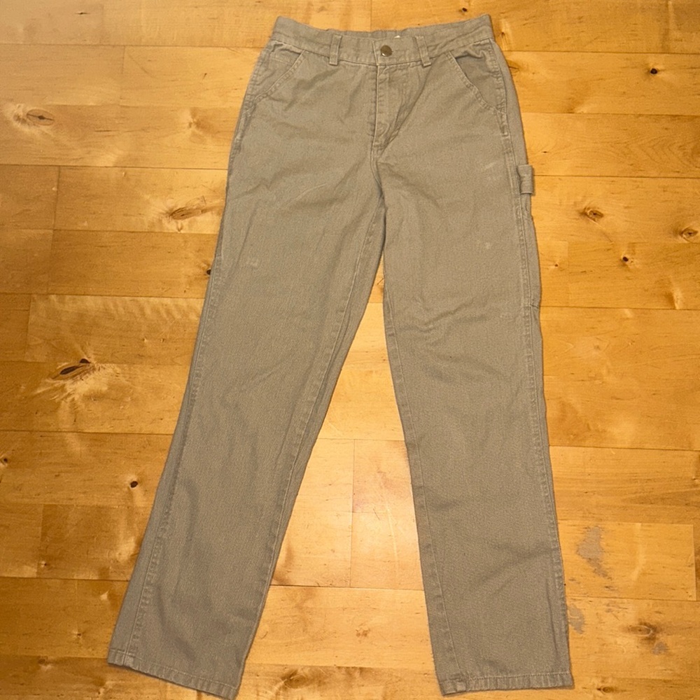 Full Tilt women’s carpenter/cargo pants, straight leg, tan